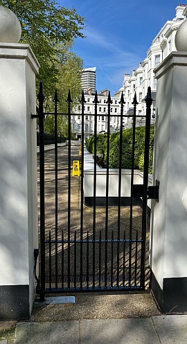 Side gate,Gloucester rd.London