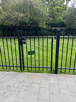 Railings and gate,South Kensington