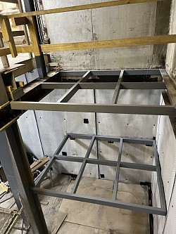Mezzanine floors,Southwell gardens,London