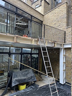 Balcony,Southwell gardens, London
