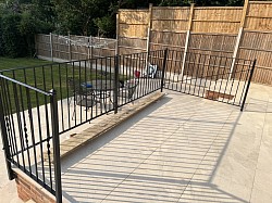 Exterior railings,Bushey,London