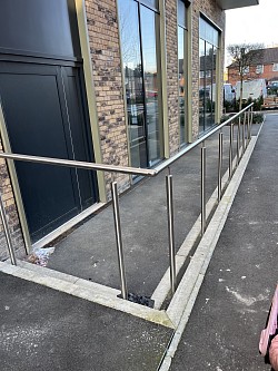 External railings,Bushey, London
